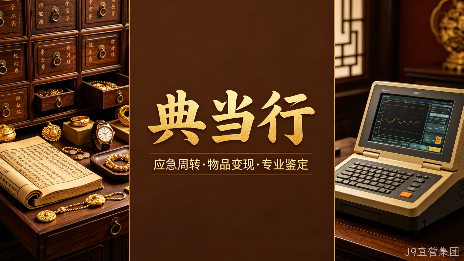 典当行业官网定制案例｜J9直营集团打造合规信任型门户