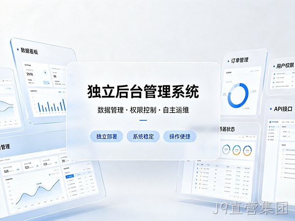 独立后台管理系统/定制开发